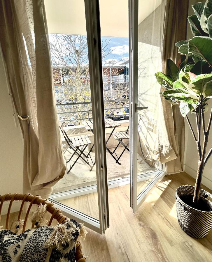Modern 1 Bdr + Balcony + Free Parking + Ac + Pool L'Isle-d'Abeau Exterior foto